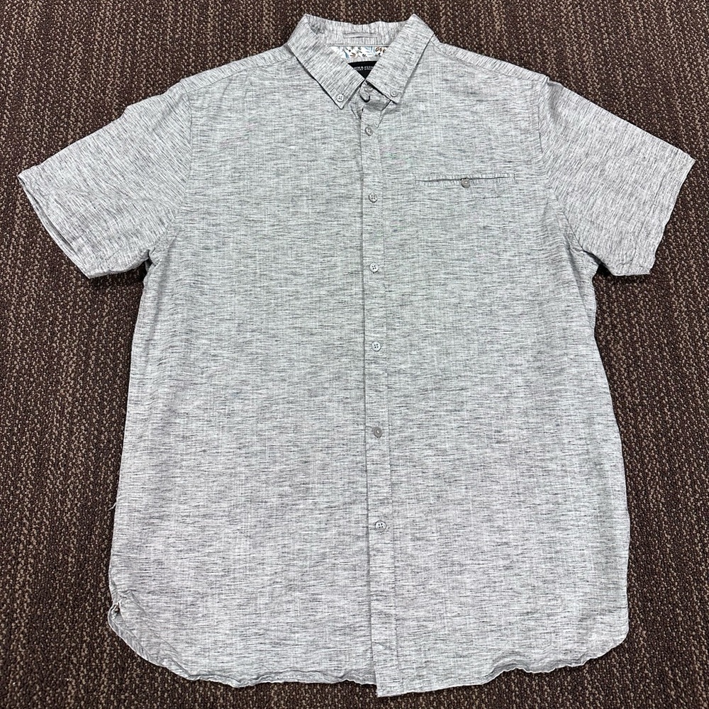 Denim & Flower - Dark Gray Polo